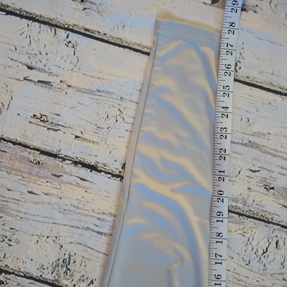 Body Glove Light Gray Elastic Waist Leggings S - Picture 4 of 5